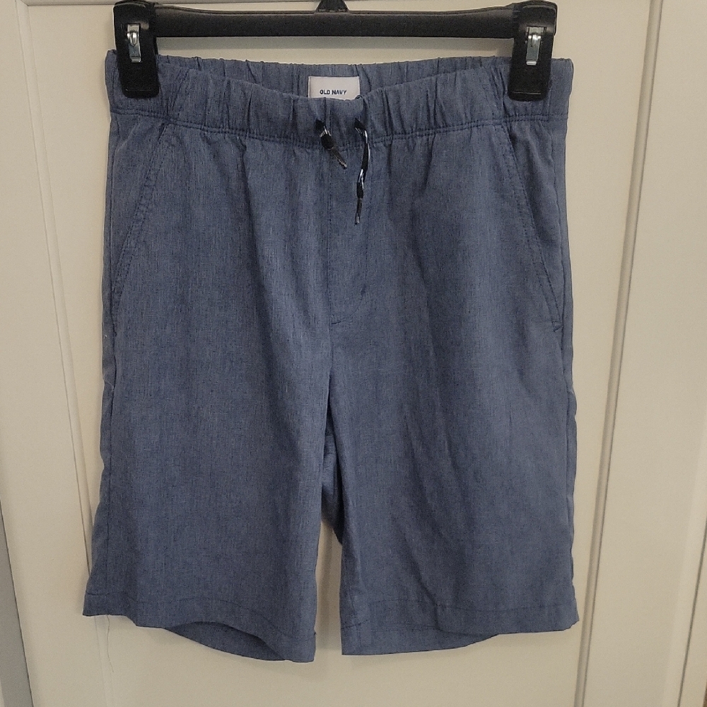 Old Navy Blue Shorts Boys Xl 14-16. Lightweight Wrinkle Resistant